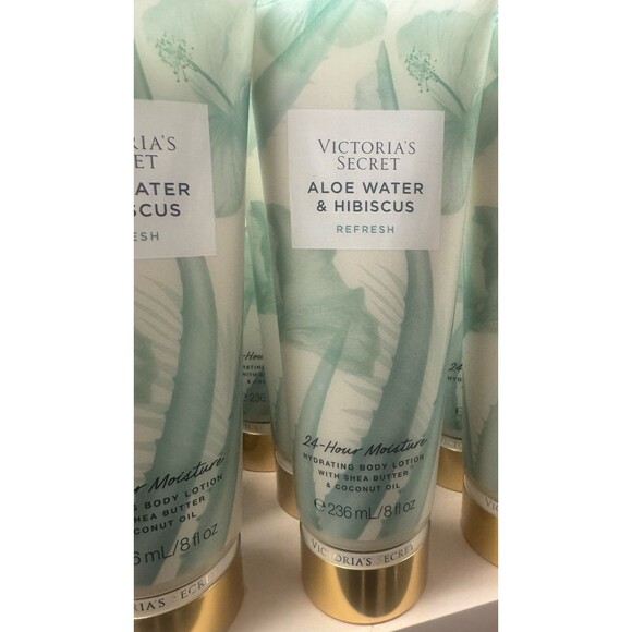 Victoria's Secret Aloe Water & Hibiscus Refresh Hydrating Body Lotion. VS - Picture 1 of 1
